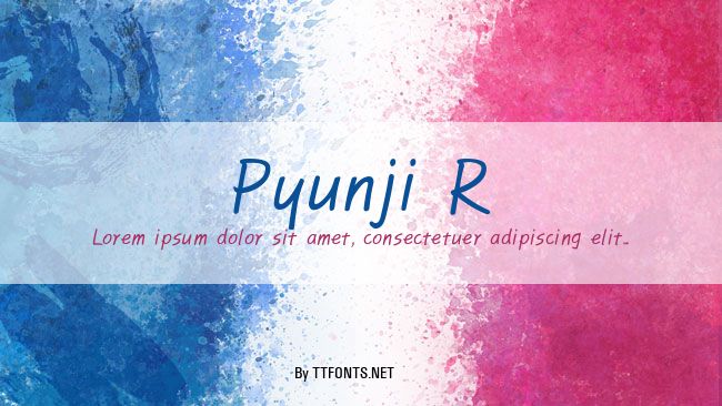 Pyunji R example